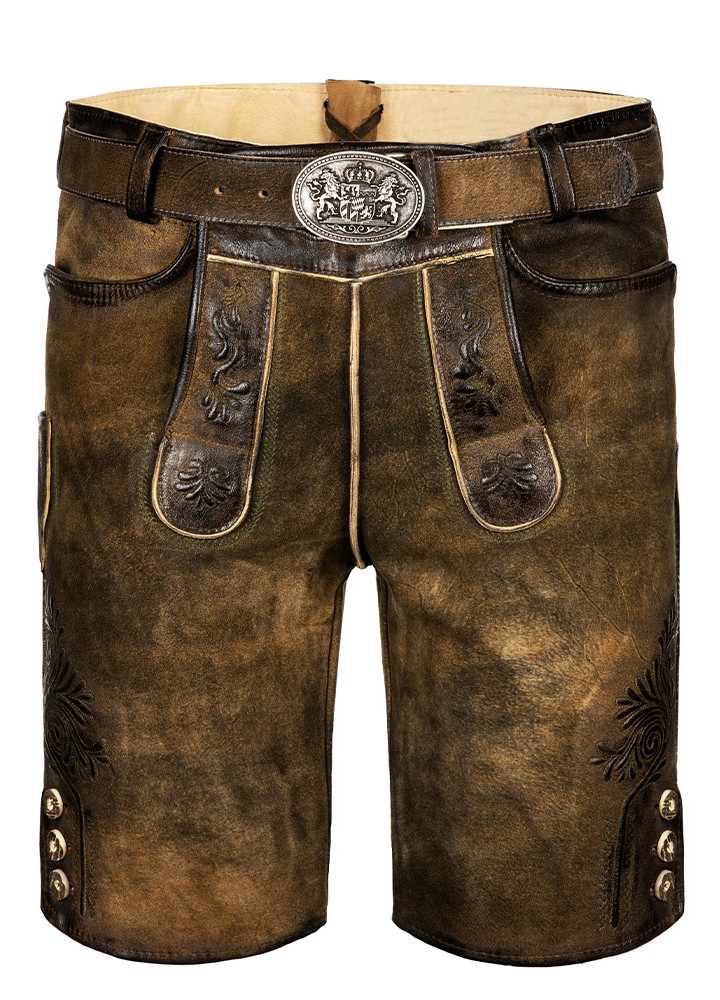 Men Short Lederhosen